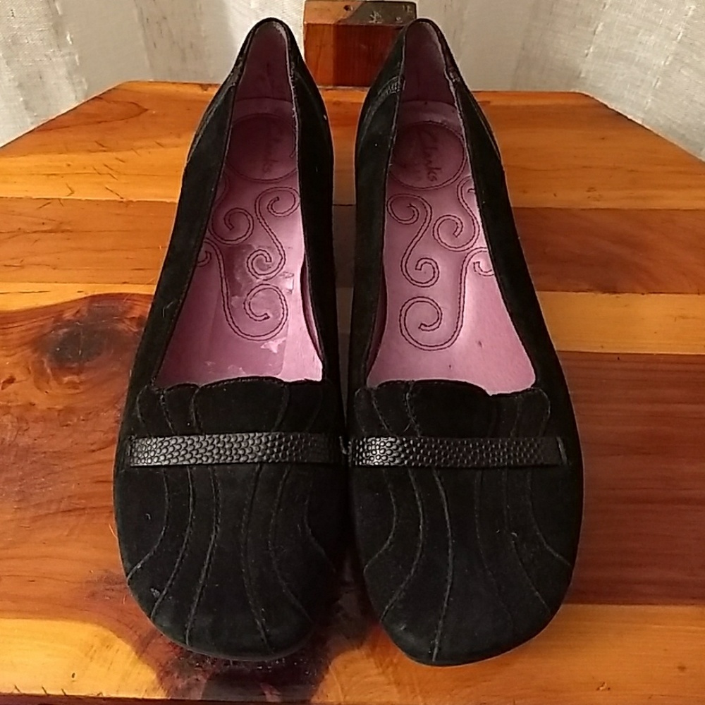 Clark suede Artisan brand loafers